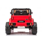 Elektrické autíčko - CH9956 - nelakované - červené